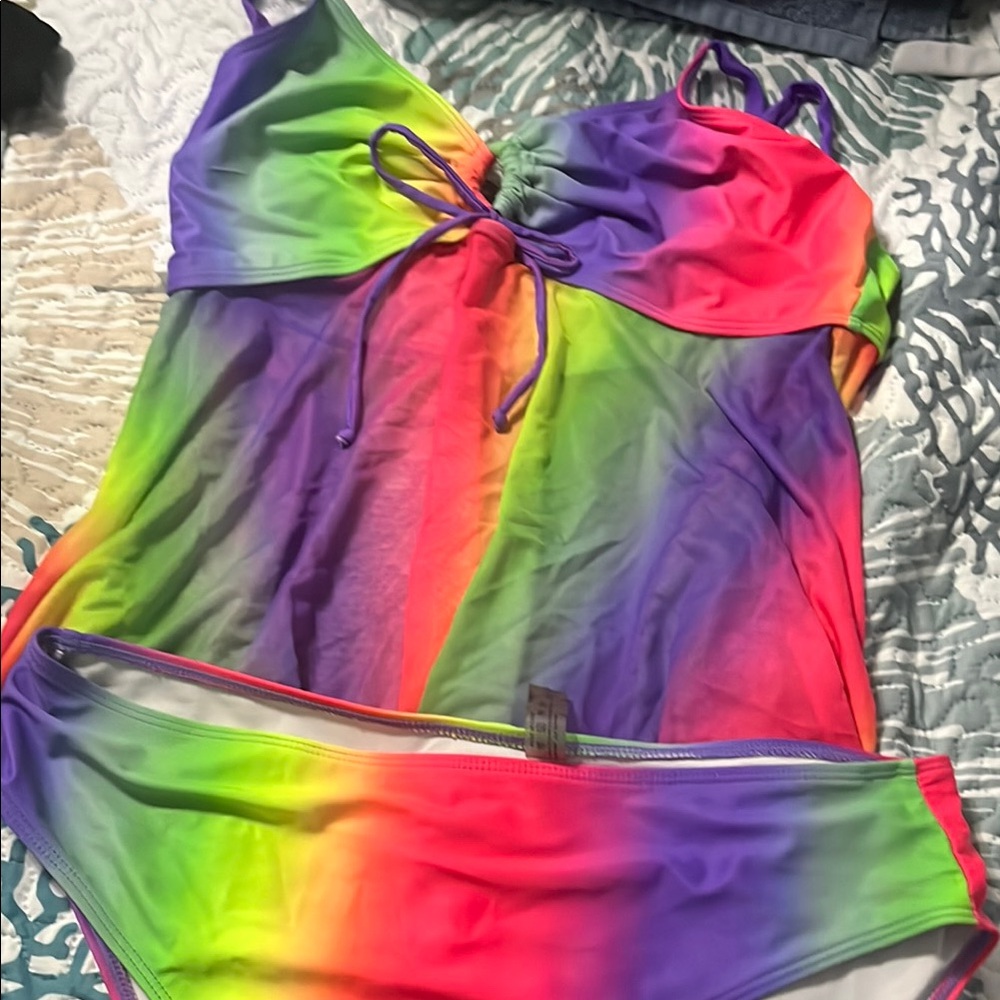 Colorful women’s two Piece Swimsuit